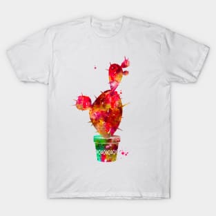 Cactus Watercolor Painting 3 T-Shirt